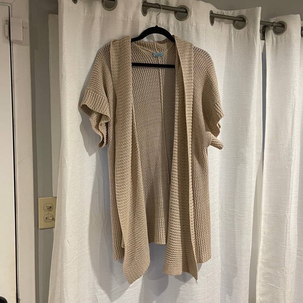 goddis open chunky cardigan